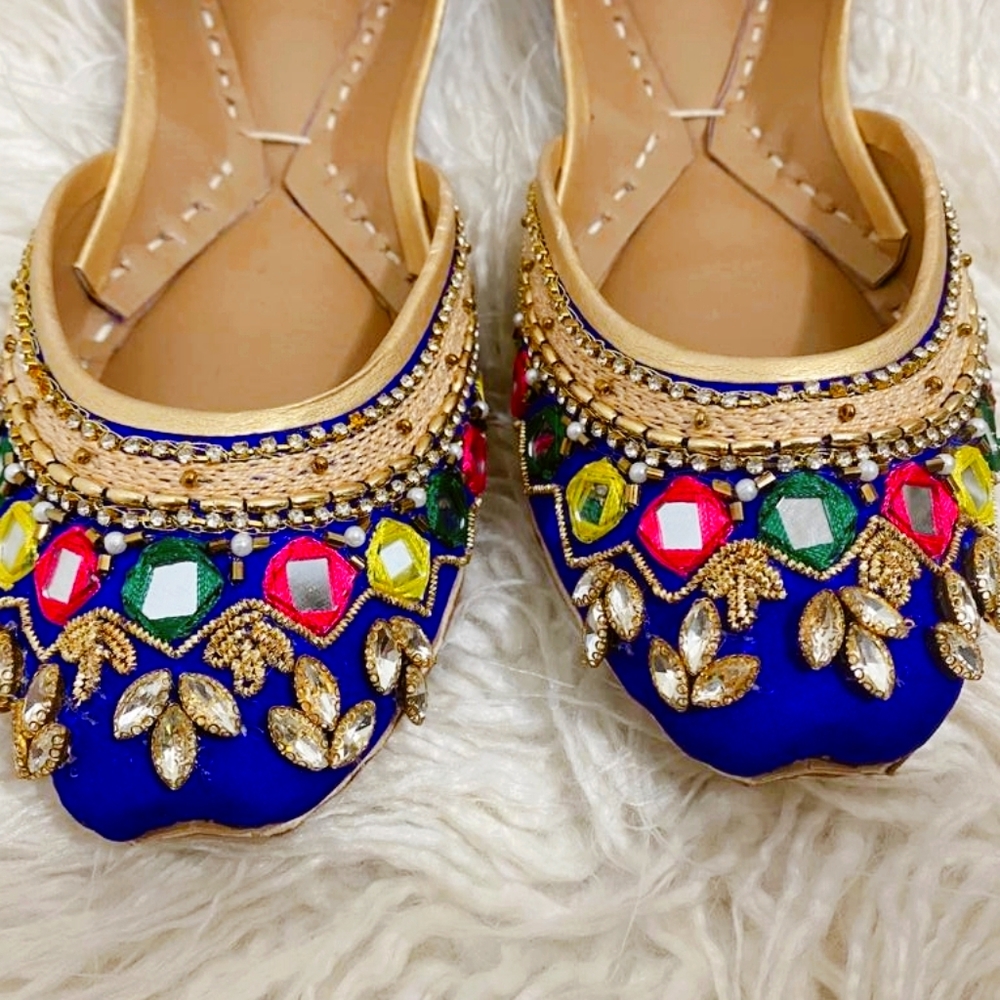 *SOLD*Indian Pakistani Embroidered flats